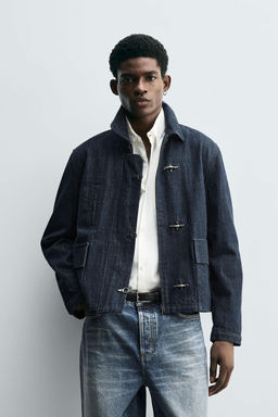 TOGGLE DENIM JACKET - Zara фото 2