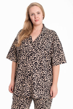 Костюм М325181бч бежевый/черный - Елена фото 6