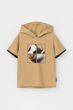 К 302305/светло-коричневый фуфайка для мал