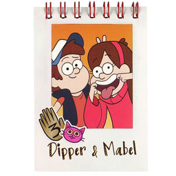 Блокнот А7 32 л на гребне Dipper and Mabel, Гравити Фолз - Disney фото 5