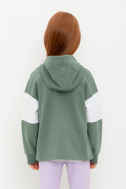 К 301691/зеленый мох джемпер для дев