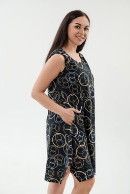 Платье женское из кулирки Кэтрин кольца макси - Амадэль фото 6