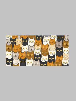 Цена за 10 шт. Конверт для денег «Котики», 16,5 × 8 см