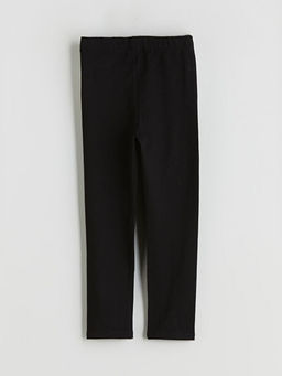 Bask?l? Uzun K?z ?ocuk Tayt