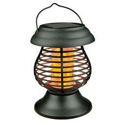 USL-F-300/PМ310 BUG ZAPPER Садовый светильник на солнечной батарее. 13 светодиодов. Эффект пламени и антимоскитный режим . 1*АА Ni-Mh аккумулятор в/к. IP44. TM Uniel. - Volpe фото 4