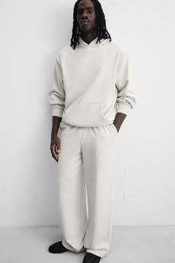 WIDE-LEG JOGGER TROUSERS - Zara фото 6