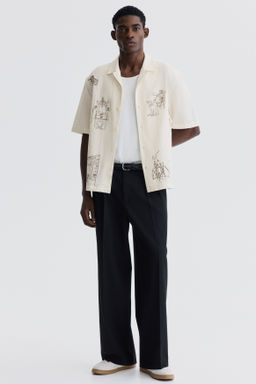 Camisa resort de algod?n Relaxed Fit - H&m фото 2