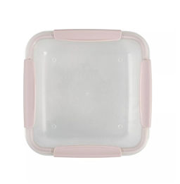 Контейнер 0,8л BATTERFLY герм розовый