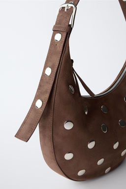 STUDDED SHOULDER BAG - Zara фото 11