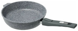 Сковорода 18см АП со съемной ручкой Premium (grey) арт.018901 /Мечта/  фото 4