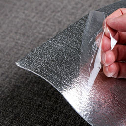 Панель ПВХ самоклеящаяся декоративная для стен, в рулоне, 280 х 50 см / 2 мм, тёмно-серая