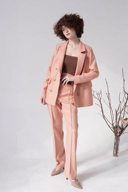 Брюки со стрелками в тёплом розовом - Martichelli фото 3
