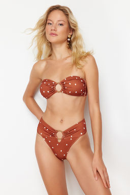 Saks Aksesuarl? Yuksek Bel High Leg Regular Bikini Alt? TBESS24BA00140