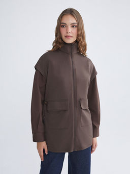 Dik Yaka Kad?n Yelek