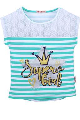 Футболка для девочки - Almond фото 2