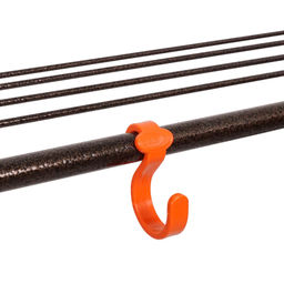 Вешалка с полкой 80см (7) Коричневый