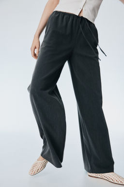 Pantal?n de sarga con cord?n de ajuste - H&m фото 10