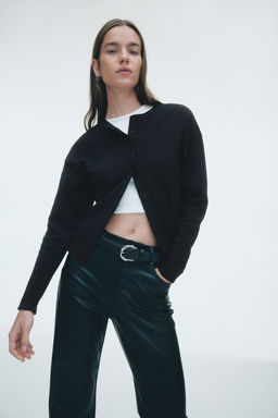 C?rdigan en punto con textura - H&m фото 6