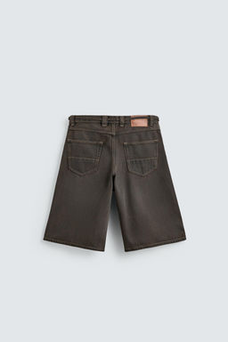 JORTS DENIM  CINTUR?N / Marr?n - Zara фото 8