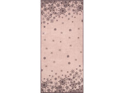 Полотенце махровое 6с102.411ж1 Снежинки-арт(т.с.мальв1) 67х150см