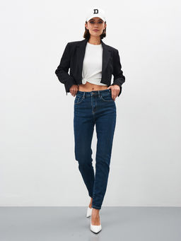 Утепленные Женские Джинсы Мом Ут. Начёс - Mossmore фото 3