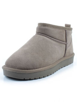 04-PF8300-6 KHAKI Угги женские (натуральная замша, 100% шерсть)