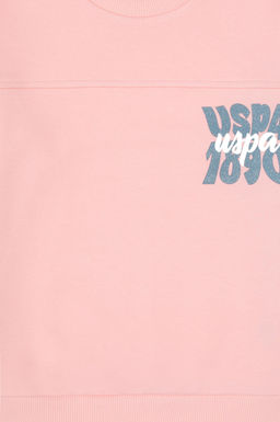 K_z _ocuk A__k Pembe Pijama Tak_m_ Sepette S_rpriz _ndirim - U.s. polo assn фото 5
