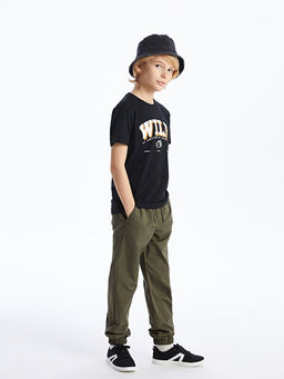 Beli Lastikli Erkek ?ocuk Jogger Pantolon