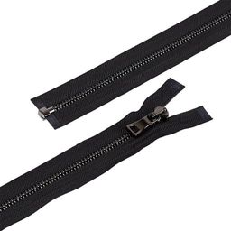 Молния Металл декоративная Gamma Premium MLP-5 60 см под черный никель черный никель однозамковая Тип 5 1 шт разъёмная ЧЕРНЫЙ