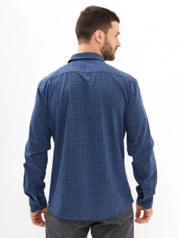 Рубашка трикотажная мужская GREG SK234/131/6954/ZN/1 фото 3