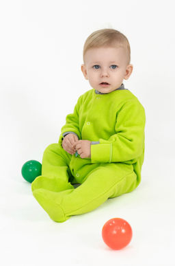 Комбинезон ясельный салатовый