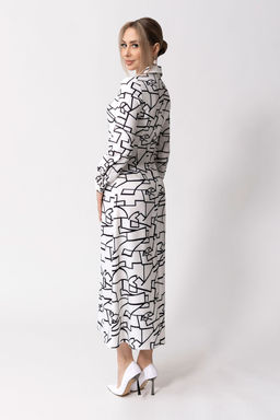 Платье Golden Valley 44085 бело-черный фото 2