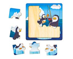 Пазл Зимняя рыбалка - Smiledecor фото 2