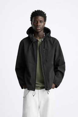 HOODED TECHNICAL JACKET - Zara фото 2