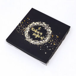 Цена за 5 шт. Коробка для печенья «С Новым годом!», 21×21×3