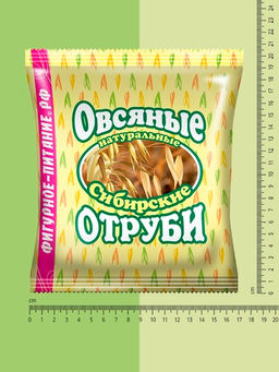 Отруби Сибирские ОВСЯНЫЕ натуральные, 200 г