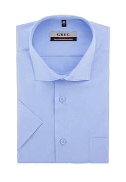 Сорочка мужская короткий рукав GREG 220/109/NBL/Z  фото 10