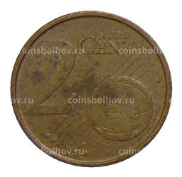 Монета 2 евроцента 2000 года Испания