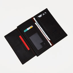 Портмоне мужское на магните, отдел для карт, для купюр, цвет коричневый - Simaland фото 4