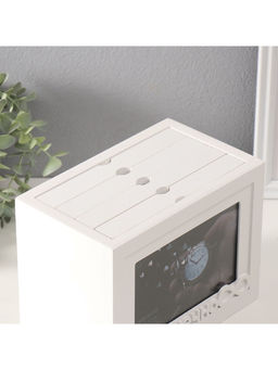 Фотоархив на 96 фото 10?15 см с фоторамкой 10?15 см Бесконечно, белый, 20?15?12 см