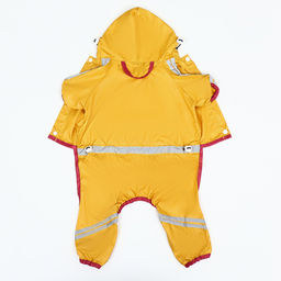 Комбинезон для собак, демисезонный, размер M (ДС 25-27, Ог 35-37, ОШ 27-29 см), жёлтый - Simaland фото 14