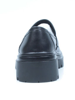 03-C1810-1 BLACK Лоферы женские (натуральная кожа) - Фабричный китай фото 9