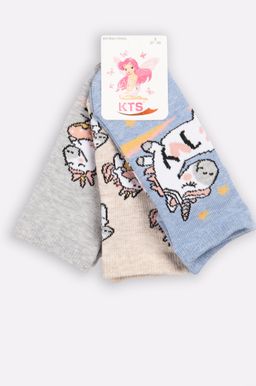 Носочки для девочки 3 пары Kts