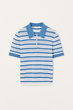 STRIPED KNIT SWEATER LIMITED EDITION - Zara фото 12