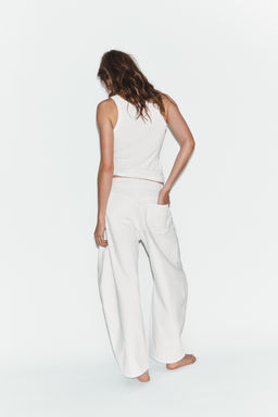 TRF BALLOON MID-WAIST JEANS - Zara фото 23