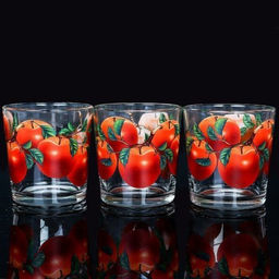 Стакан 3 штуки 250 мл Фруктово-ягодный / Д047/88 /уп 12/ низкий - Галеонтрейд фото 5