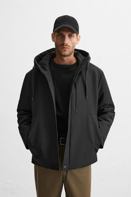 HOODED TECHNICAL JACKET - Zara фото 2