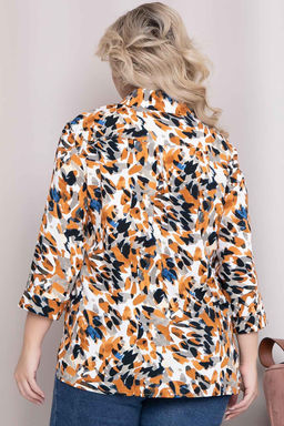 Рубашка П-2186/2 Цвет:разноцветный - Леди агата фото 6