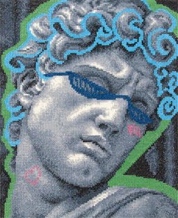 Набор для вышивания PANNA NK-7549 Давид 21 х 26 см