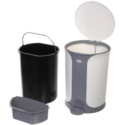 Контейнер для мусора с педалью"Deco bin"15л